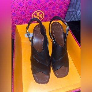 Tory Burch Bleecker Slingback 95mm Sandal VEG Nappa